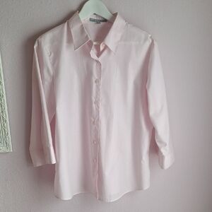 Foxcroft Soft Pink Collared Shirt